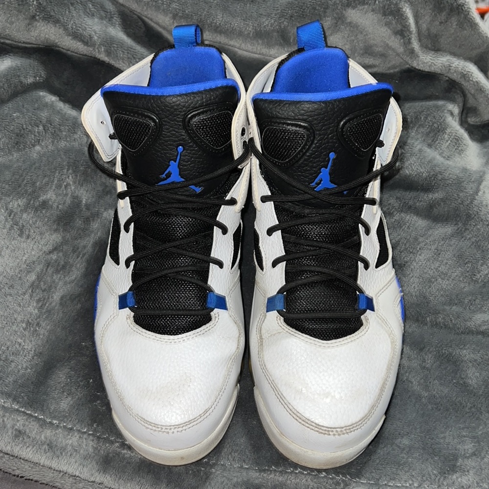 Nike Air Jordan '91 Flight Club 91 White/Blue 555475-107 Men's Size 9.5